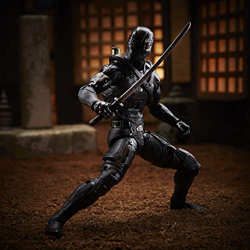 Hasbro G.I.. Joe Classified Series Oczy węża: ŻOŁNIERZ AMERYKAŃSKI. Joe Origins Figurka Akcji Snake Eyes (Import równoległy)