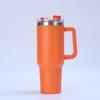 Tazza Insulated Ice Buster in Acciaio Inossidabile da 40 oz, Prima Generazione, con Cannuccia per Uso Esterno