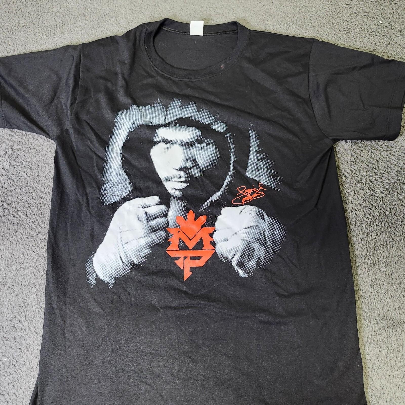 Manny Pacquiao Graphic Black Size L By Whistler Unisex T-Shirt XXXL