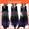 Cosplay Witch Costume With Polyester Material For Halloween And Cosplay Parties