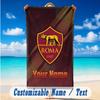Beach Towel Custom Name Text, Quick Dry Large Towel For Beach HomeAS Roma