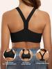 Stylish and Sexy Shoulder Straps, Beautiful Back Without Steel Ring, Large Size Without Traces, Gathering Sports Underwear, Bra with Chest Pad.