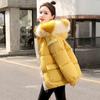 Winter Chic Down Cotton Jackets Women's Korean Style Loose Warm Coats Large Size Solid Color Hooded Short Coats