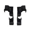 Vehicle Seat Repair Seat Track Cover Direct Replacement Plastic Material Left Right Placement 2 Pieces Included