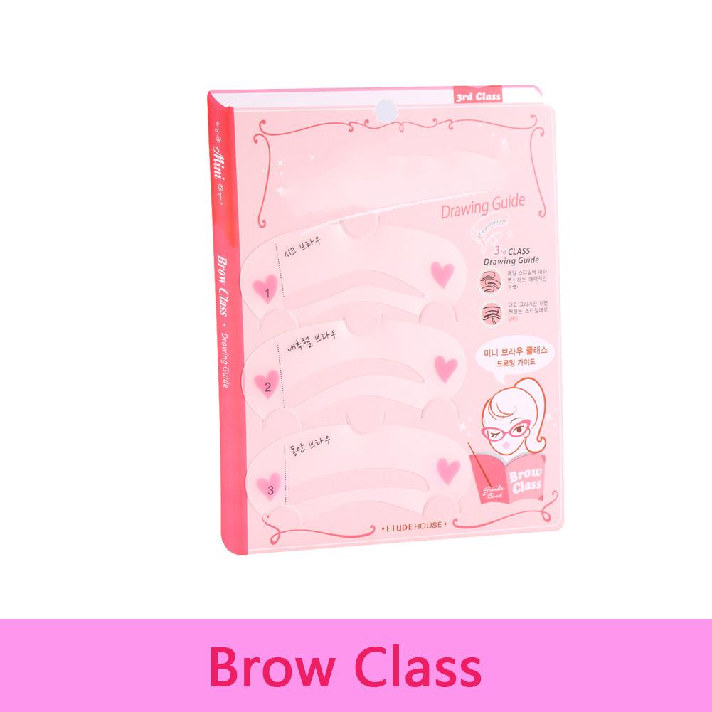 Набор из 3 предметов Magic Eye Brow Class Drawing Guide Eye Stencil Card Template Helper