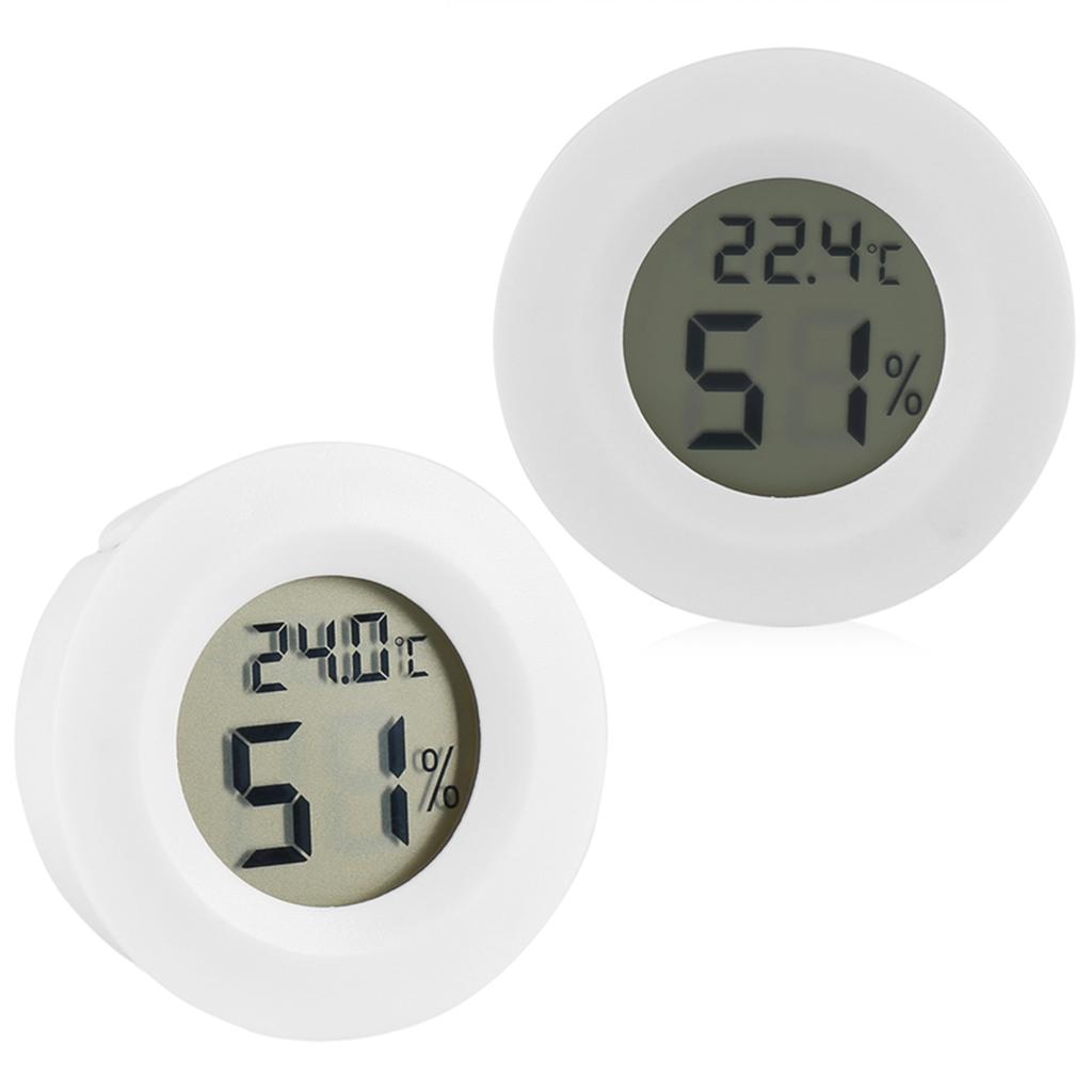 Digital LCD Temperature Humidity Meter Thermometer Hygrometer for Reptile Pet