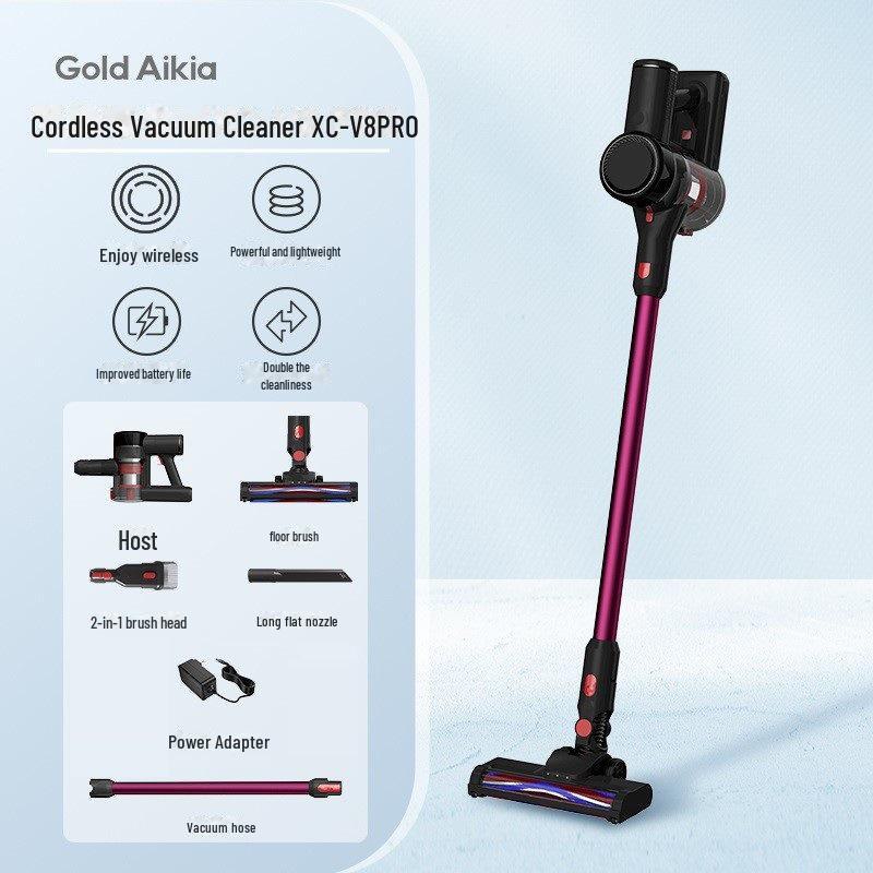 Bezdrátový přenosný vysavač: Vysoce výkonné sání, dlouhá životnost baterie, mokré/suché použití