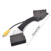 Car Navigation System Reversing Rear View Camera Adapter Cables Harness For Sync 1 2 3 Camera Input Adapter RCA