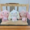 Mini Plush Toy Claw Machine Keychain Charms