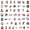 10/30/50/100pcs Funny  Anime Gravity Falls Stickers Cute Decoration Decals Stationery Laptop Phone Cartoon Sticker Packing