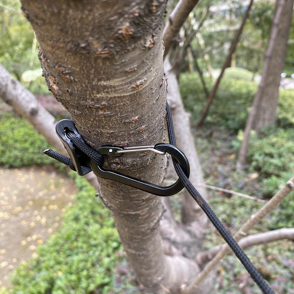 Camping Wäscheleine Rutschfest Camping Kleiderbügel Seil Tragbar Reise Winddicht Verstellbar mit 7 Haken für Zuhause Picknick Wandern