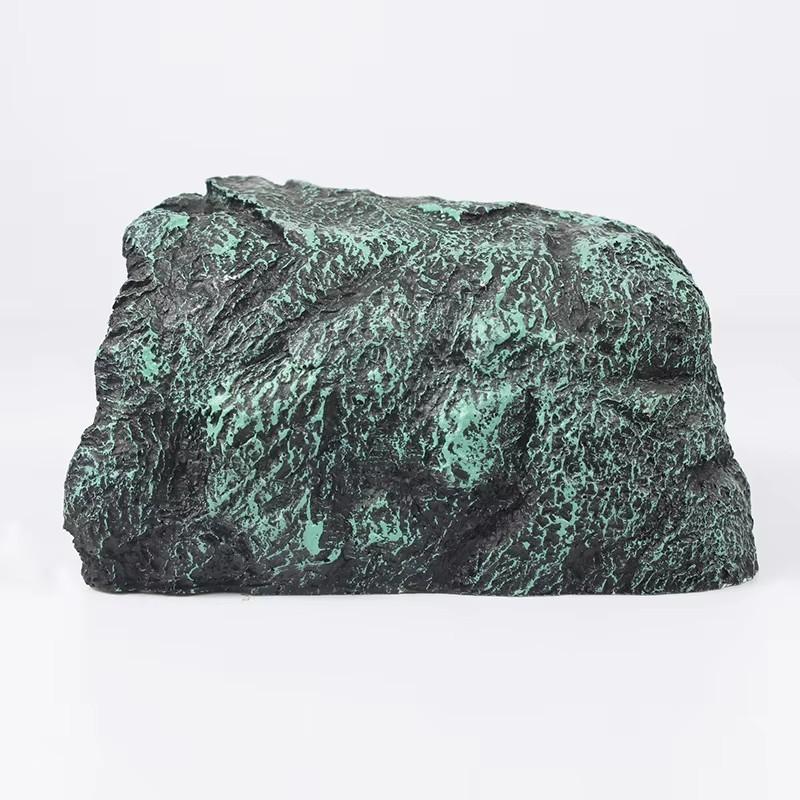 Reptile Rock Hide Cave Simulation Realistic Safe Comfortable Resin Spot Turtles Rock Pet  Hiding Spot  for Lizard Snakes
