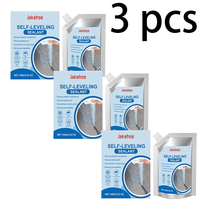 Waterproof coating self-leveling sealant Auxiliary waterproofing substrate protection indoor and outdoor general-purpose adhesive