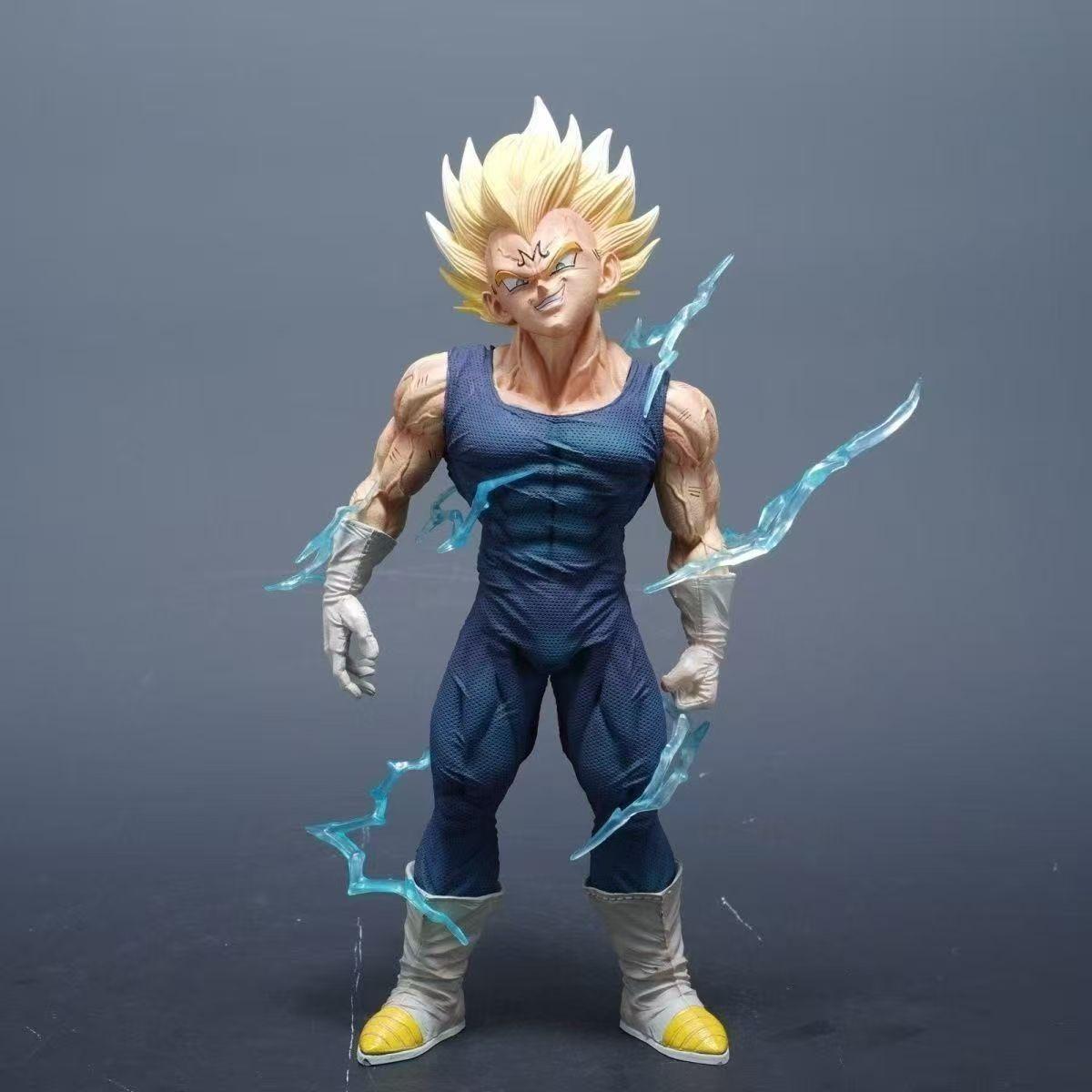 

LK Studio Dragon BallZ Demon Vegeta Wukong SSj3 10.62Inch/27cm Can Move Double-headed PVC Favorite Battle Figure hot toys Durable Gifts