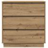Nightstand Artisan Oak 71 x 34.5 x 75 cm Engineered Wood