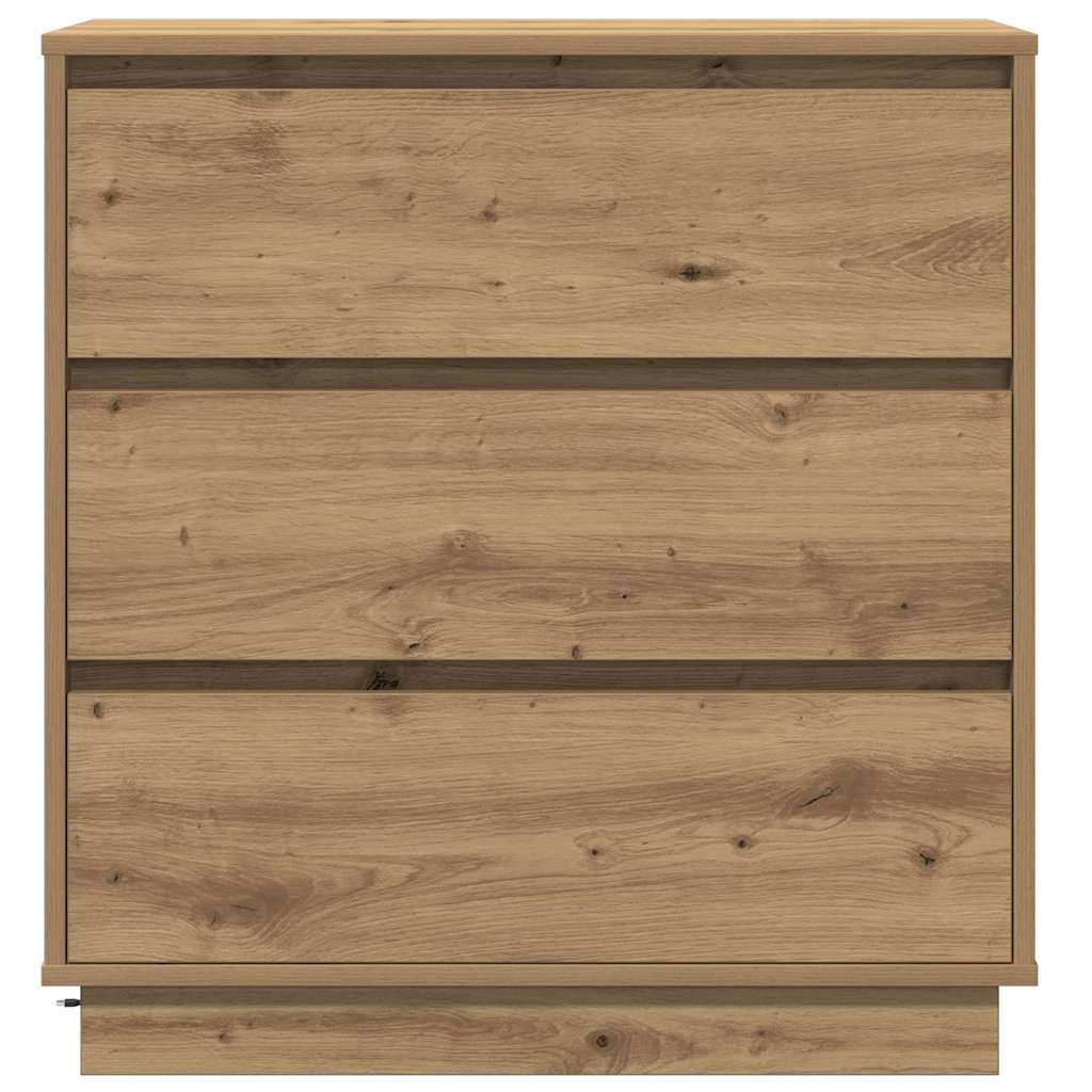 Nightstand Artisan Oak 71 x 34.5 x 75 cm Engineered Wood