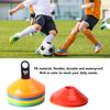50 Pack Agility Soccer Cones Different Colored Cone Markers with Carry Bag and Holder for Sports Training Practice