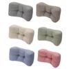 Back Cushion Curved Design Lumbar Back Support Pillow for Bedroom Nap Sofa