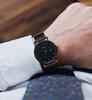 Watch Simple Waterproof Analog Popular Watch Brand Stylish Milanese Mesh Belt W14 Watch [BUREI] Men's Men's
