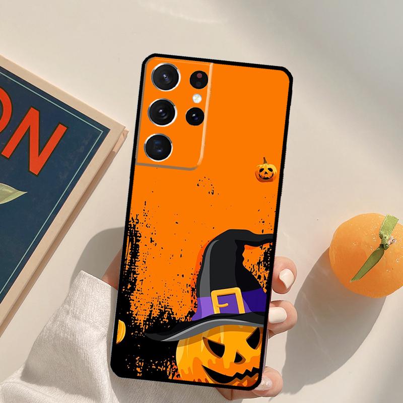 Halloween Aesthetic Phone Case For Samsung Galaxy S24 S25 S26 Ultra S20 S21 S22 S23 Plus S10 S25 FE Back Cover