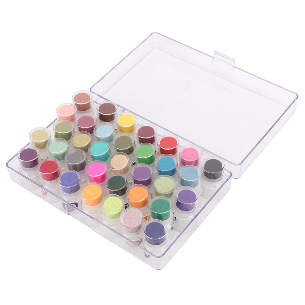 Mini DIY Kinder Stempelkissen 35 Farben Wasserbasiertes Stempelkissen Klare Details Starke Deckkraft Farben Basteln