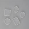 Heimdekoration 5PCS/Set Runde Quadratische Ovale Tropfenform Rechteckige Form Loch Silikonform DIY Handwerk Epoxidharzformen Anhänger