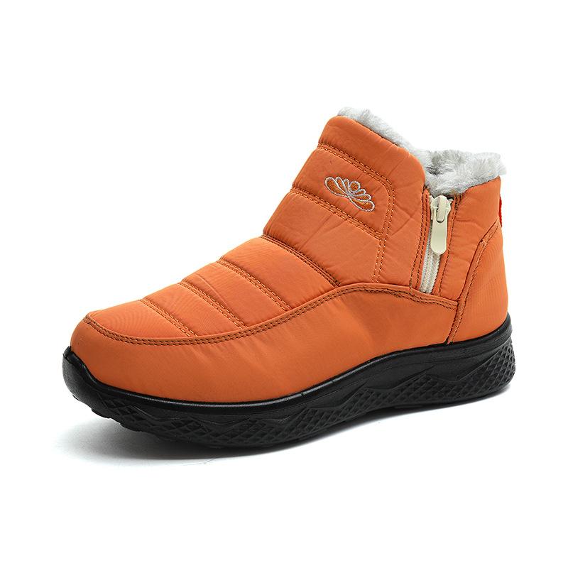 Winter Women's Snow Boots with Plush Lining Warm High-Top Outdoor Sports Hiking Shoes Casual Shoes