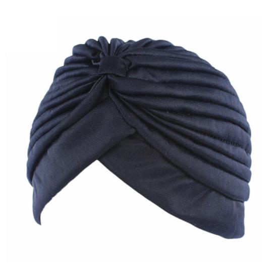 Beanie Headwrap Lightweight Cross Shape Headdress Casual Brimless Dome Scarf Hat for Washing Face