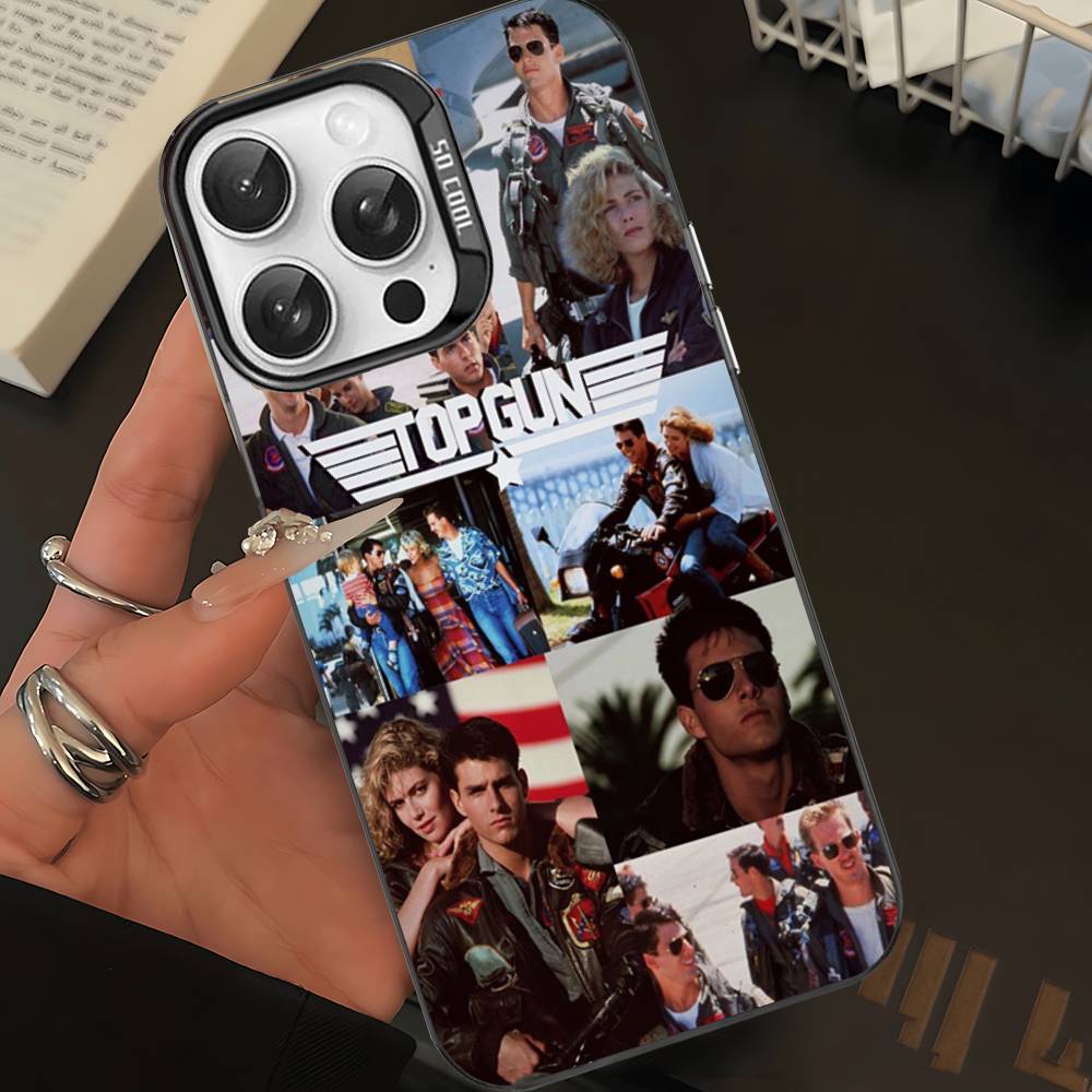 Action Film T-Top G-Gun Phone Cases For IPhone 17 16 15 14 13 12 11 Plus Pro Max Pro Color Matte Cover