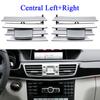 Front Dash Center Left Right AC Air Vent Grille Repair Kit Silder Clip Tab For Mercedes Benz Sedan W212 E260 E350