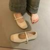 Designer Silvery Women Ballet Flats Fashion Ladies Casual Soft Sole Flats Spring Women's Comfort Shallow Ballerina Shoes