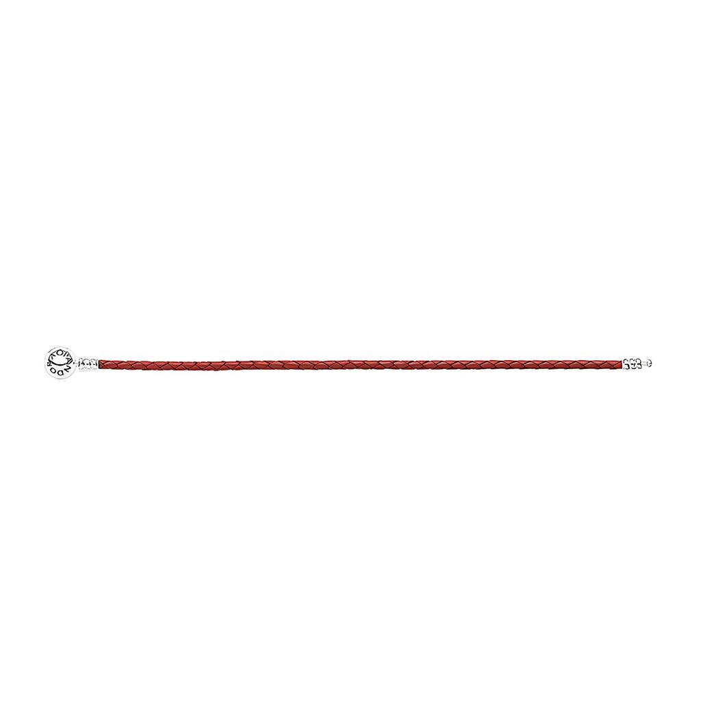 Pandora Single Circle Leather Bracelet Unisex bracelets Red 590745CRD-SINGLE
