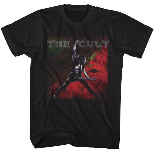 The Cult Album Cover Sonic Temple Black T-Shirt Unisex T-Shirt XXL