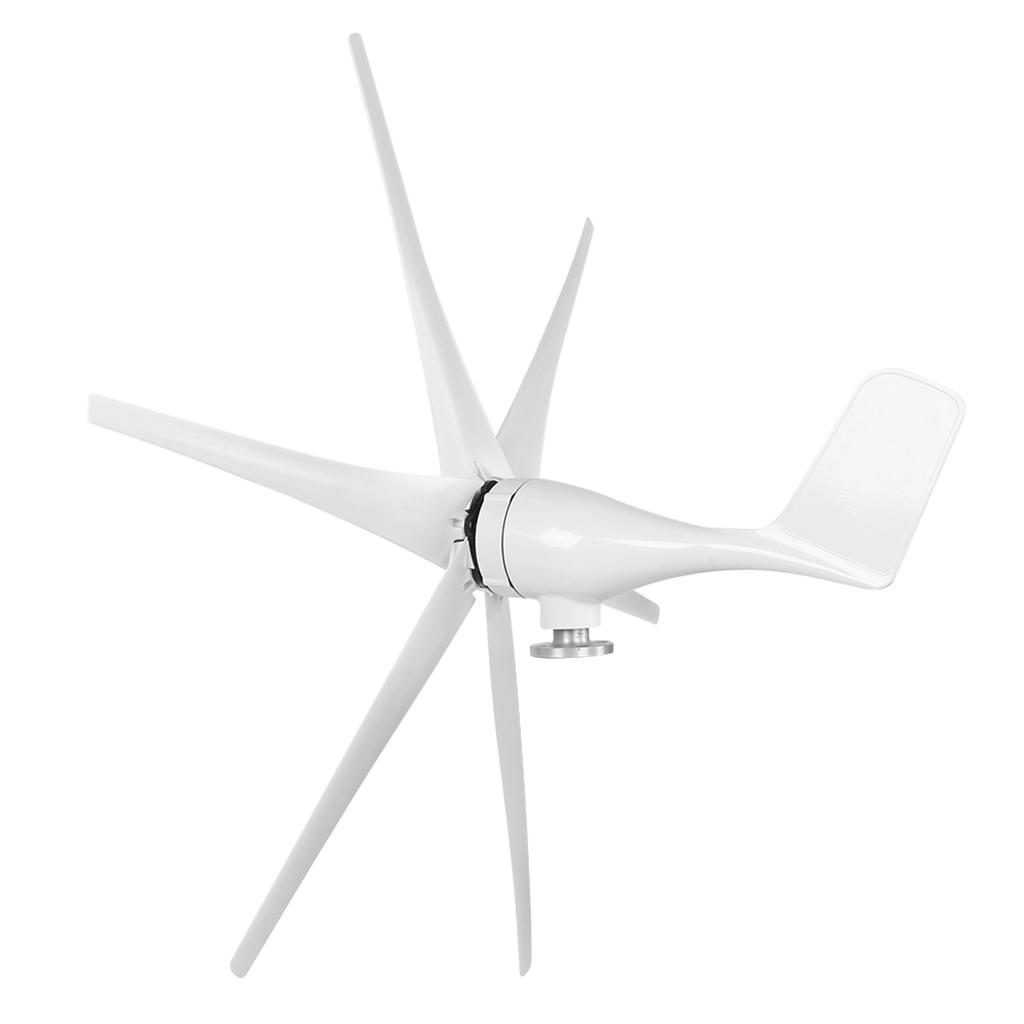 Professional Wind Turbines Small Windmill Generator 6 Blade Industrial Machinery Machine 800W