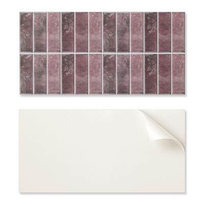 Panel Winylowy Samoprzylepny Idealny Do Wnętrz Nowoczesnych 120X60 Cm Pionowe Pasy W Mozaice