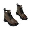 Waterproof Martin boots women's new winter velvet thickened cotton boots non-slip warm short boots