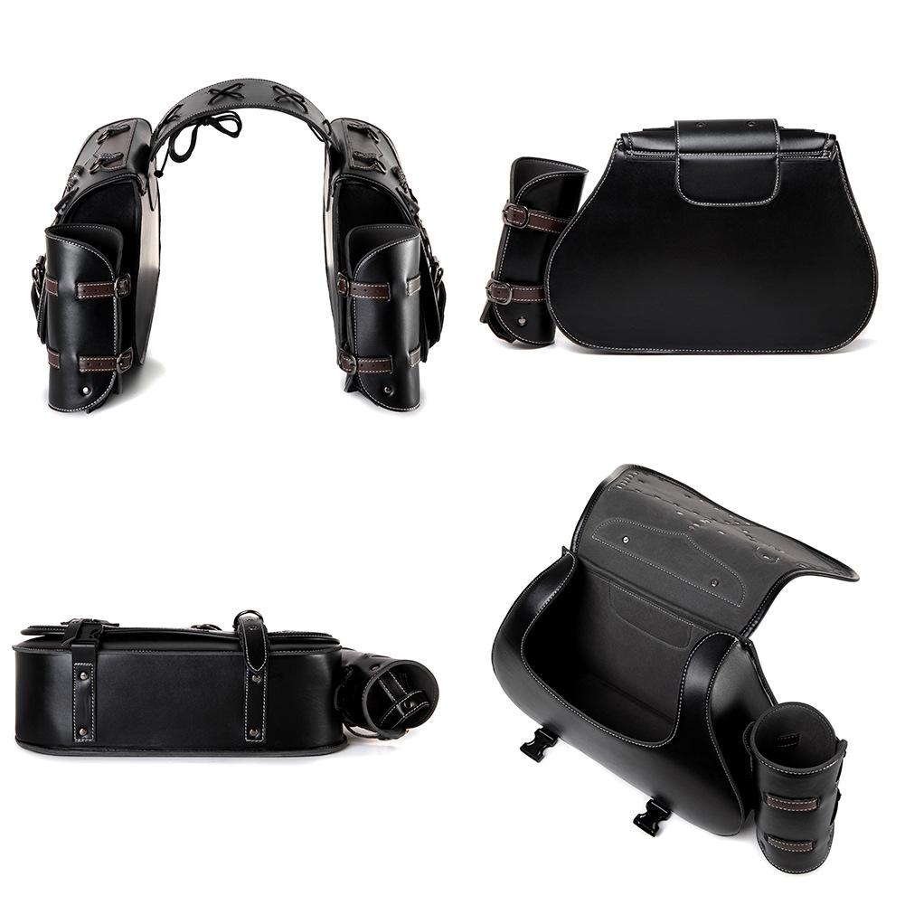 American Retro Harley Motorcycle Accessories Modified Side Luggage Prince Cruise Equipment Side Bag Modified Hanging Bag