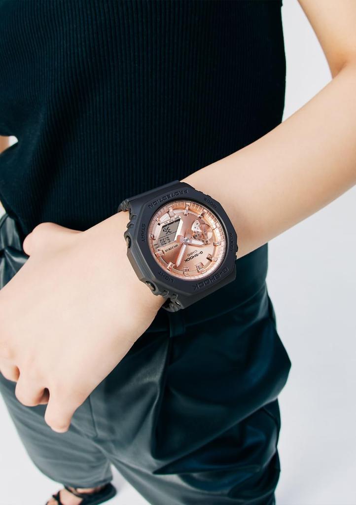 Casio Model Black G-Shock Mid-Size GMA-S2100MD-1AJF Women's Watch,
