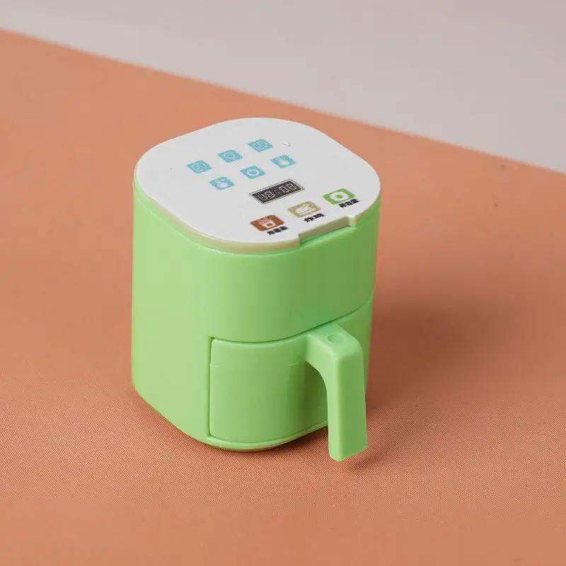 

Dollhouse Simulation Miniature Kitchen Appliances Model Air Fryer Beverage Machine Oven Rice Cooker Ornaments 1/12 Kid Friendly Entertaining Fun Play