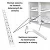 Corner Cargo Kidney Basket Right 400 Silent White For Corner Cabinet
