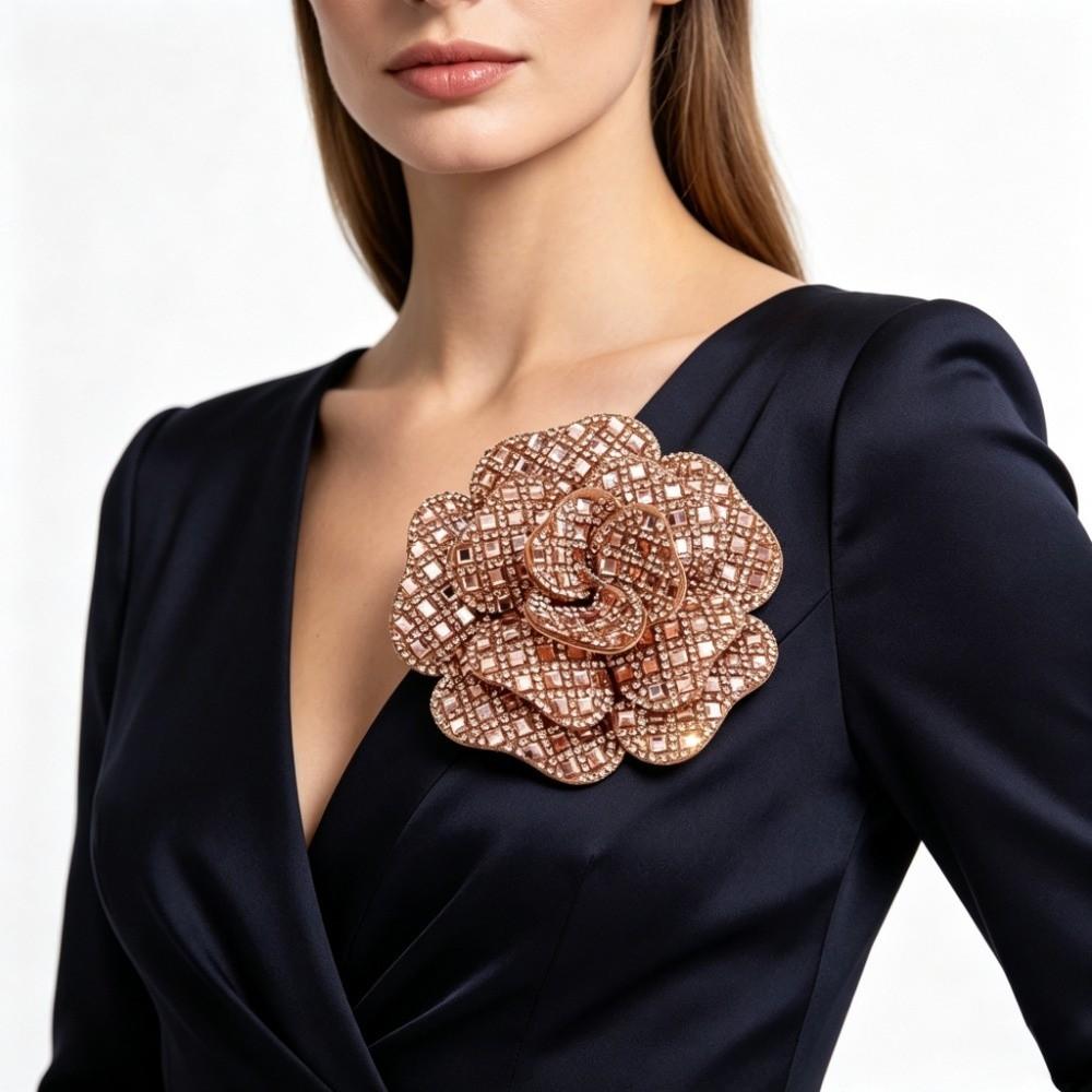 DIY Craft Flower Brooch Patches 3D Design Craft Sewing Supplies For Sewing Projects