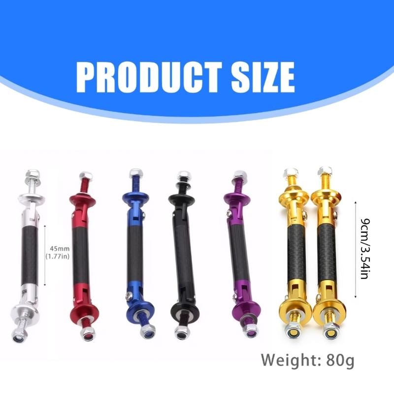 Car Modification Front Lip Tie Support Bars Rod Set Boosts Driving Experience And Style Suitable For Racings Exhibitions
