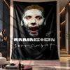 Tapiserie de perete, Panou textil imprimat Rammstein Pentru Decorarea Camerei de Cămine, Petreceri