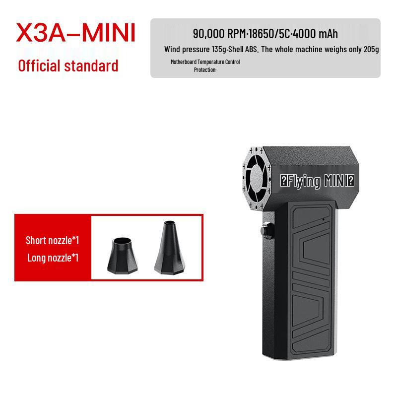 

Высокоскоростной ручной беспроводной турбо-пылесос 12.3*5.8*3.7 cm