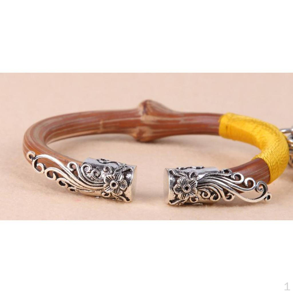 

6 шт., винтажные цветочные бусины из сплава с торцевой крышкой, фурнитура для изготовления ювелирных изделий, аксессуары, браслет