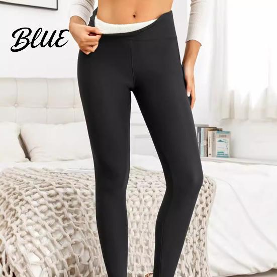 Winter Legwear Women Warm Tights Color Thickened Waist Solid Leggings High Plush Thick Lining Bottom