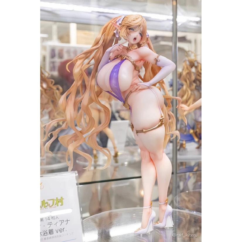 25CM Vertex Elf Village 8t 5rd Kukuru Cecil Maman Tiana Maillot de bain Figurine Bunny girl PVC Modèle Anime Action Poupée Adulte jouet cadeau