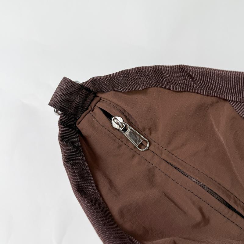 Wasserdichte Nylon-Tragetasche für Damen, große Kapazität, Umhänge-Crossbody-Handtasche mit Reißverschluss