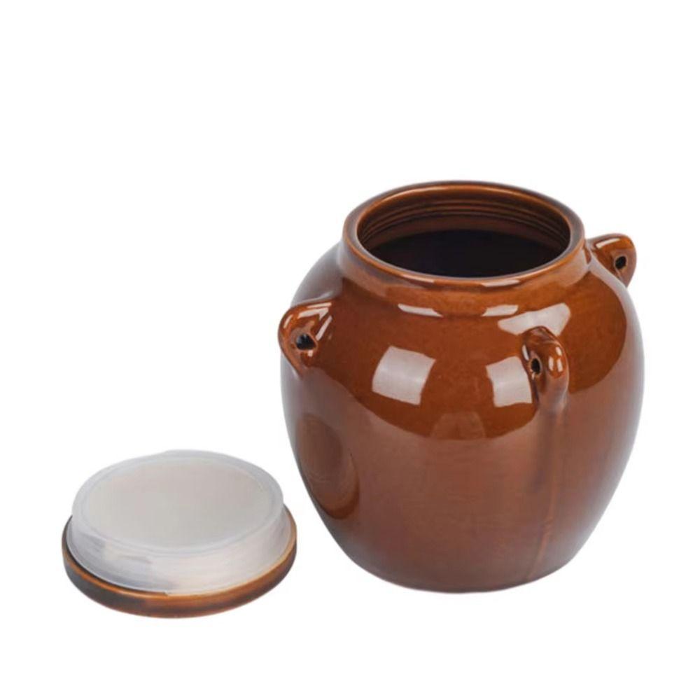 Large Capacity Kimchi Pickling Pot Sealed Fermenting Canister Pickels Making Containers Onions