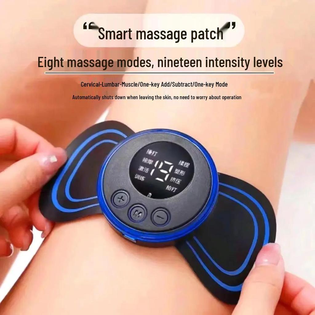 Rechargeable Full Body Pulse Massager for Cervical, Waist & Back
